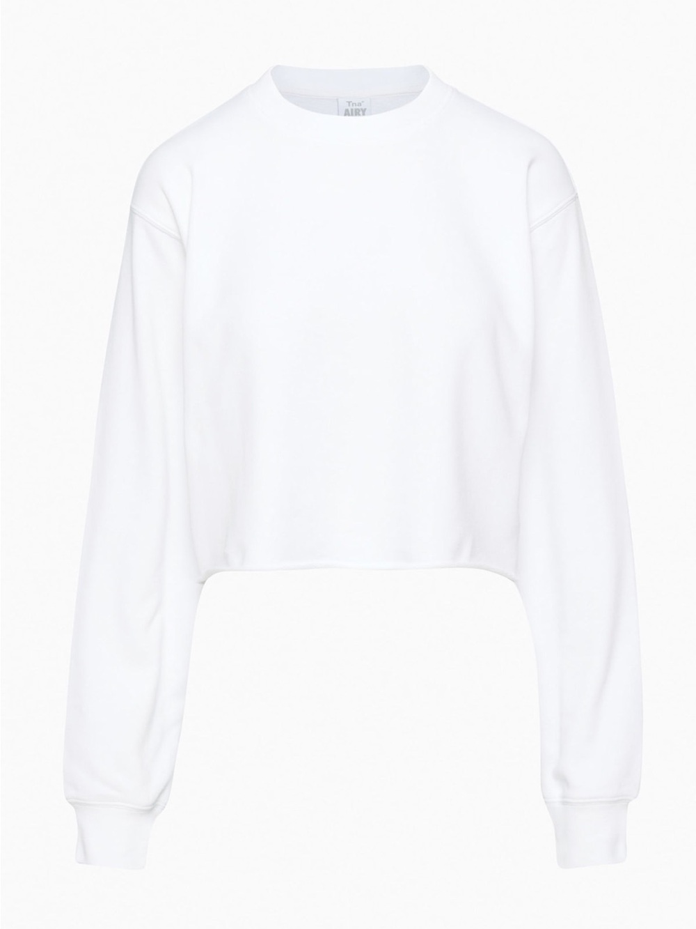 Aritzia TNA Airy Fleece Boyfriend Cropped Sweatshirt Crewneck Pullover